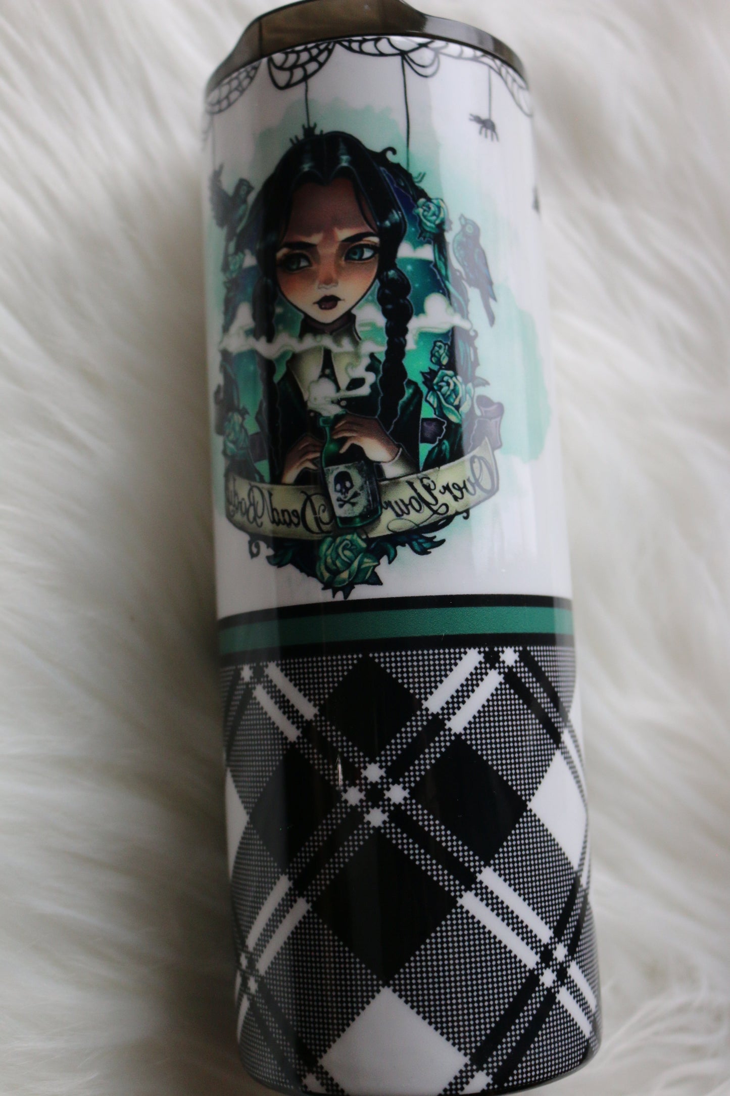 20 oz "Over Your Dead Body" Stainless Steal Tumbler