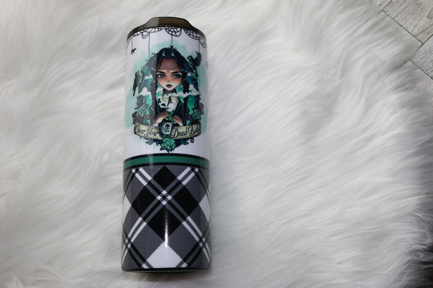 20 oz "Over Your Dead Body" Stainless Steal Tumbler