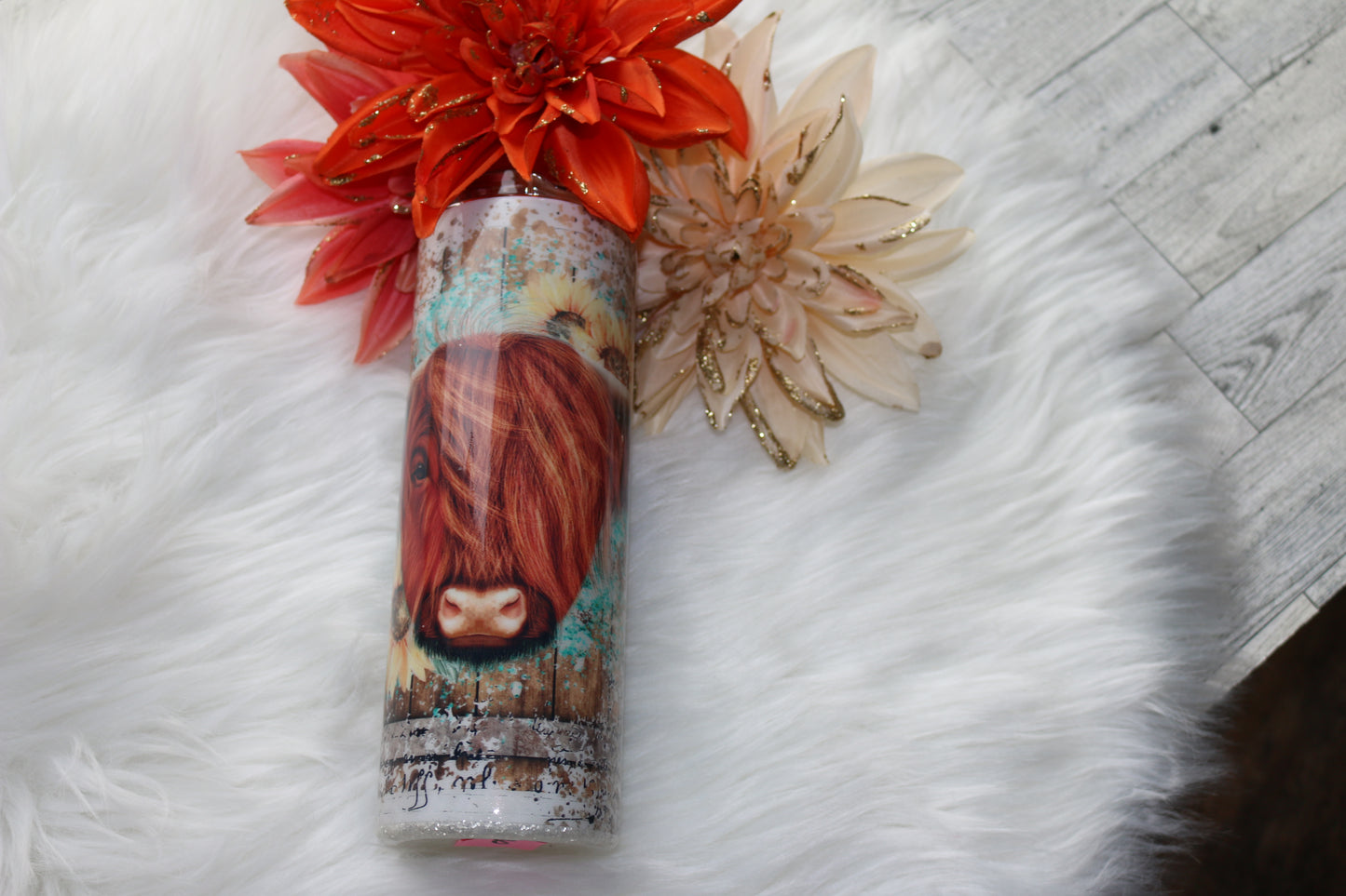 20 oz Highland Cow Tumbler