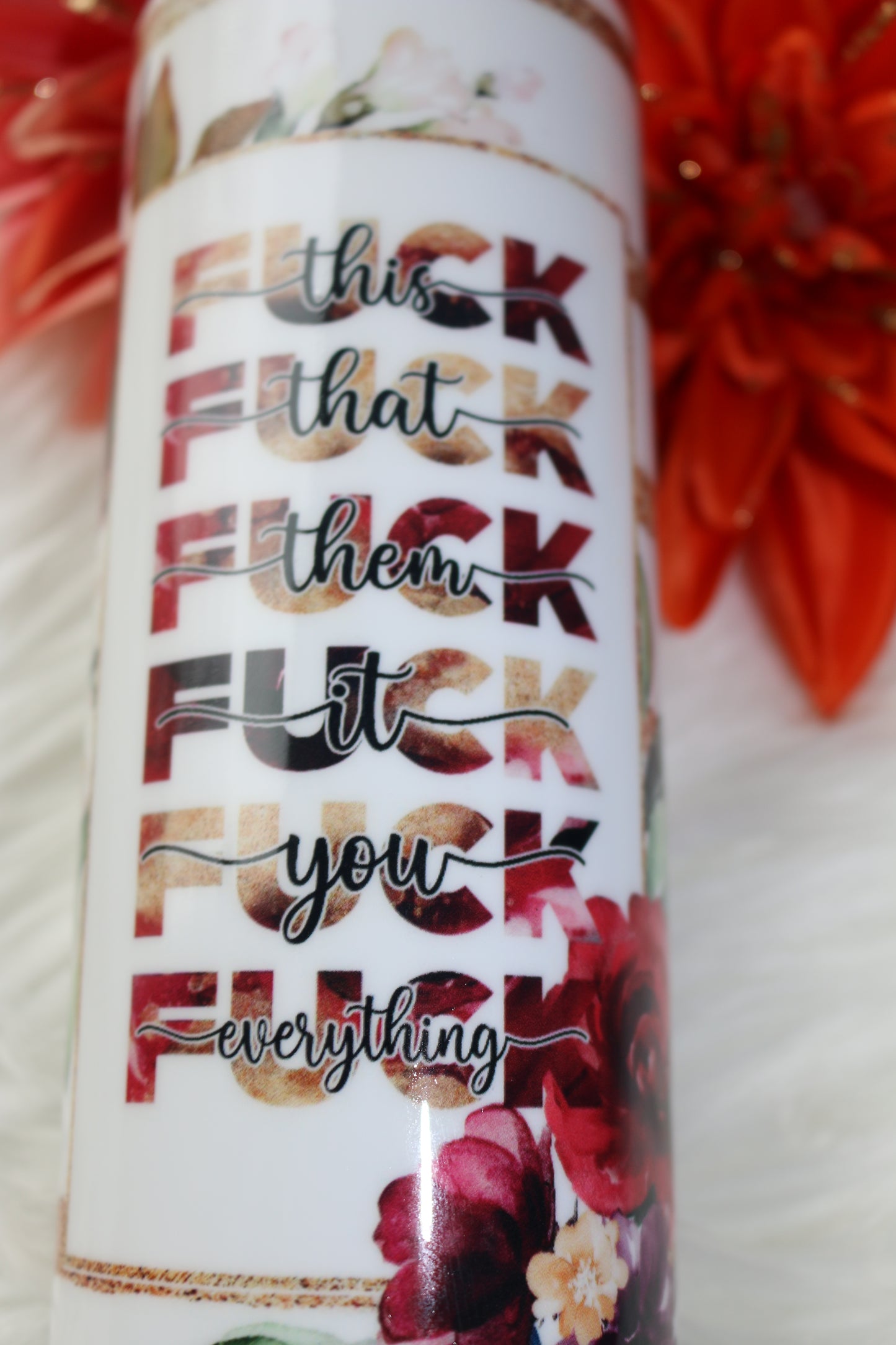 20 oz EFF this... Stainless Steal Tumbler