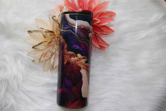 20 oz "Geode  Wave Marbled" Stainless Steal Tumbler